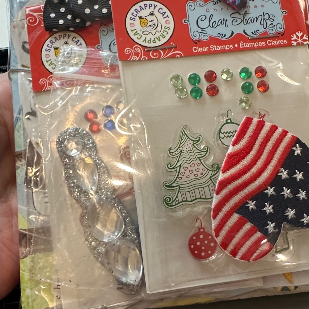 Crafting Ephemera Set with Stamps and Embellishments - Picture 7 of 8